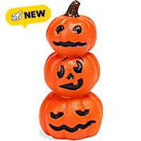 Petco Halloween Stacked Pumpkin Aquarium Decor