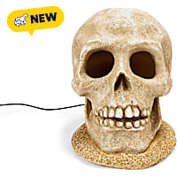 Petco Halloween LED Light-Up Skull Aquarium Decor