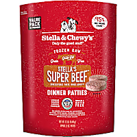 Stella & Chewy's Frozen Stella's Super Beef Patties Dog Food