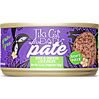 Tiki Cat After Dark Duck & Chicken Liver Recipe Soft Pate Wet Cat Food