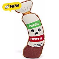 Petco Salami Plush Dog Toy