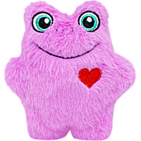 KONG Valentines Purple Snuzzles Mini Frog Dog Toy