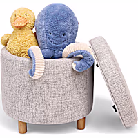 Petco Cushioned Concealed Storage Ottoman