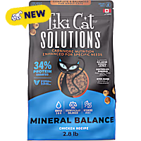 Tiki Cat Solutions Mineral Balance Supports Urinary Health, Chicken Dry Cat Food