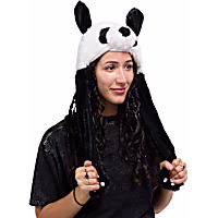Petco Interactive Pop-Up Panda Ears Hat