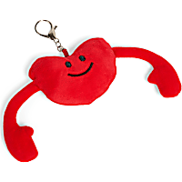 Petco Happy Heart Plush Bag Charm
