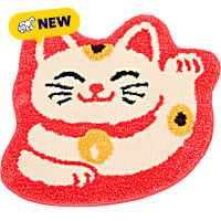 Petco Red Fortune Cat Washable Rug