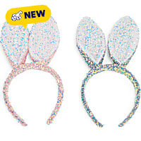 Petco Sequin Adult Bunny Ear Headband