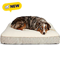 Petco Blue Striped Gusset Dog Bed
