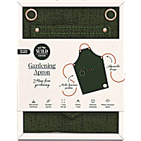 We The Wild Garden Apron Water-Resistant Plant Care Apron with Tool Pockets