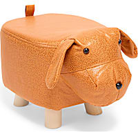 Petco Dog Figural Wooden Base Foot Stool