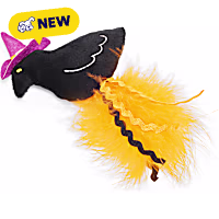 Petco Halloween Witch Raven Plush Cat Toy