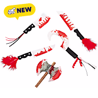 Petco Halloween Novelty Knives Cat Toy Set