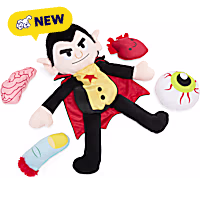 Petco Halloween Dracula Monster Parts Burrow Dog Toy