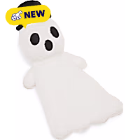 Petco Halloween Ghost Flattie Plush Dog Toy
