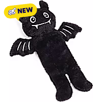 Petco Halloween Bat Flattie Plush Dog Toy
