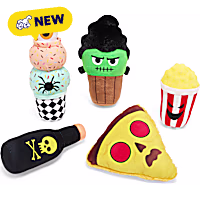 Petco Halloween Midnight Snacks Plush Set Dog Toy