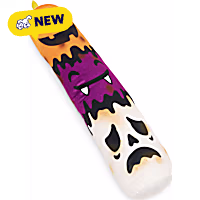 Petco Halloween Scary Face Popsicle Extra-Long Plush Dog Toy