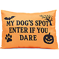Petco Halloween Enter If You Dare Pet Pillow