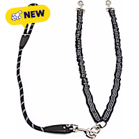 Petco Shock-Absorbing Dog Leash Coupler with Leash Set