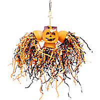 Petco Halloween Jack-o-Lantern Foraging Bird Toy