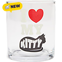 Petco Love My Kitty Whiskey Glass