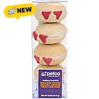 Petco Halloween Macaron-Style Vanilla Flavor Cookie Treats for Dogs