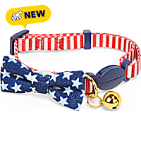 Petco Red White & Blue Breakaway Cat Collar