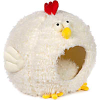 Prevue Pet Products Comfy Chicken Hideaway Cat Bed