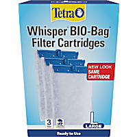 Tetra Whisper Bio-Bag Large Disposable Filter Cartridges for Aquariums