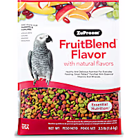 ZuPreem AvianMaintenance FruitBlend Premium Bird Diet for Medium & Large Birds