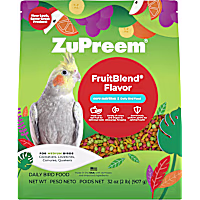 ZuPreem AvianMaintenance FruitBlend Premium Bird Diet for Medium Birds