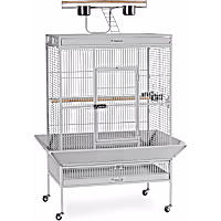 Prevue Pet Products Signature Select Series Wrought Iron Bird Cage in Pewter