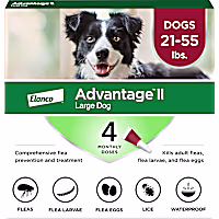 Advantage II Vet-Recommended Flea Treatment & Prevention for Large Dogs