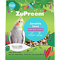 ZuPreem Sensible Seed Bird Food for Medium Birds, 2 lbs.