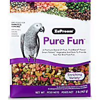 ZuPreem Pure Fun Bird Food for Parrots & Conures, 2 lbs.