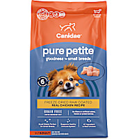Canidae Pure Grain Free Petite Small Breed Limited Ingredient Diet Raw Coated with Fresh Chicken Dry Dog Food