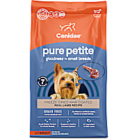 Canidae Pure Grain Free Petite Small Breed Limited Ingredient Diet with Fresh Lamb Freeze Dried Raw Coated Dry Dog Food