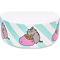 Pusheen Sack of Cookies Ceramic Donut Cat Bowl
