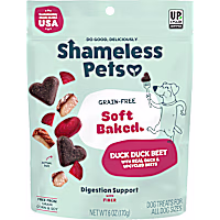 Shameless Pet Treats Duck Beet Soft-Baked Biscuit Dog Treats