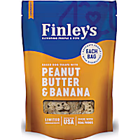 Finley's Peanut Butter & Banana Crunchy Biscuit Dog Treats
