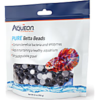 Aqueon Betta Beads Black & White