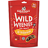 Stella & Chewy's Freeze-Dried Raw Wild Weenies Cage-Free Chicken Recipe Dog Treats