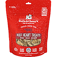 Stella & Chewy's Freeze-Dried Raw Single Ingredient Beef Heart Dog Treats