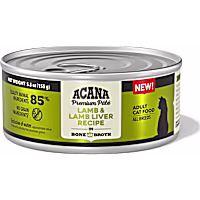 ACANA in Bone Broth Lamb + Lamb Liver Recipe Premium Pate Wet Cat Food