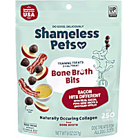 Shameless Pets Treats Bacon Hits Different Bone Broth Chews for Dogs