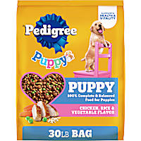 Pedigree Puppy Chicken, Rice and Vegetable Flavor Dry Puppy Food