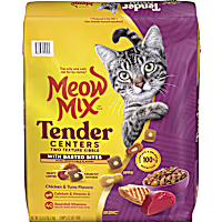 Meow Mix Tender Centers with Basted Bites Chicken & Tuna Flavors Dry Cat Food