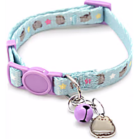 Pusheen Blue Star Cat Collar