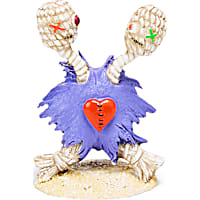 Petco Halloween Purple Creepy Doll Aquarium Decor